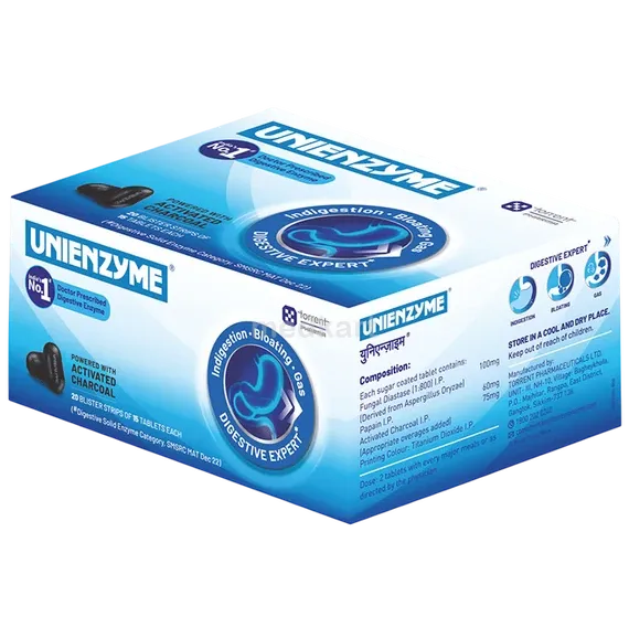 unienzyme tablet 15's